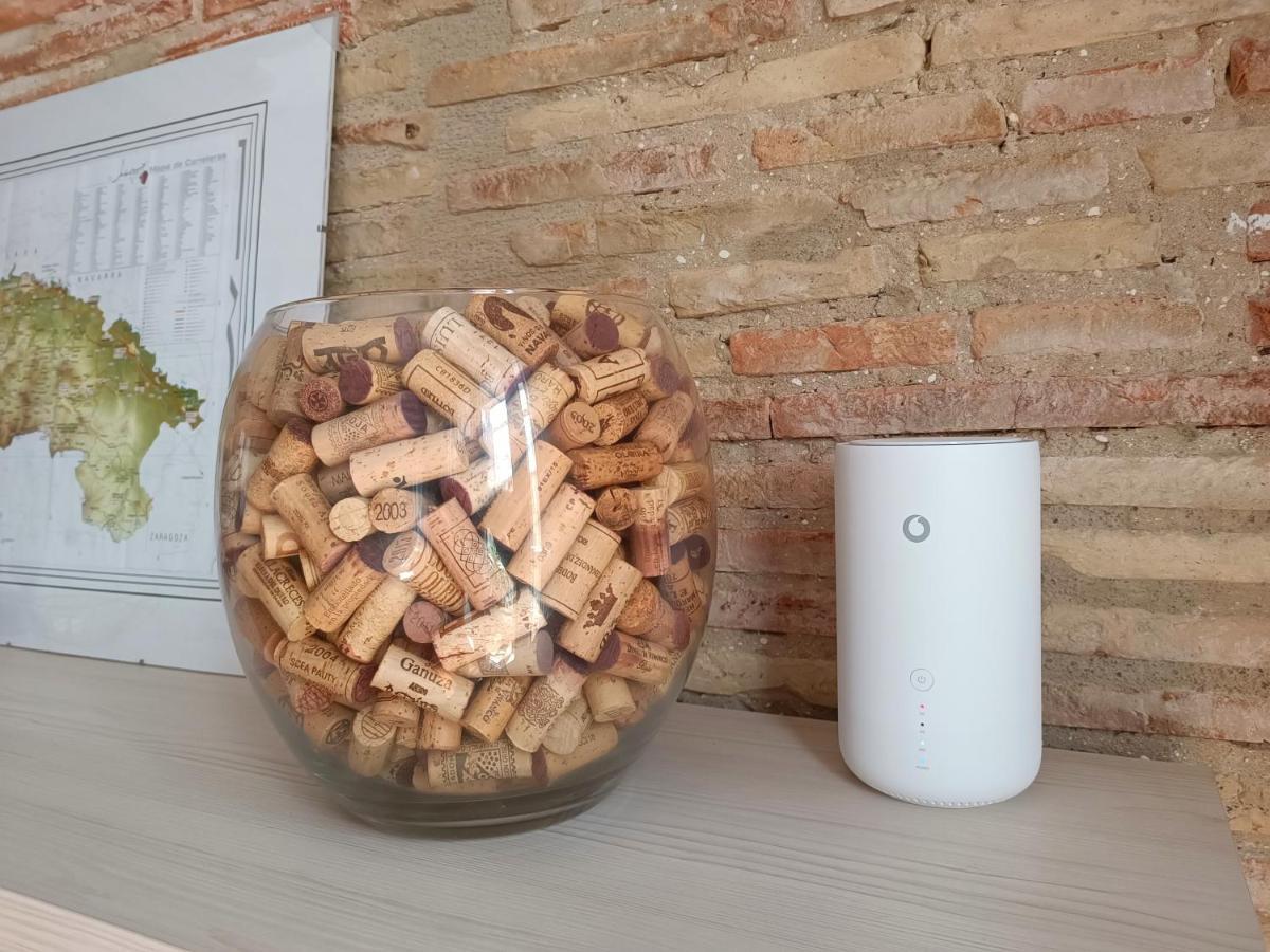 Ferienwohnung Lux Wood Loft With Air Con & Lift Logroño Exterior foto