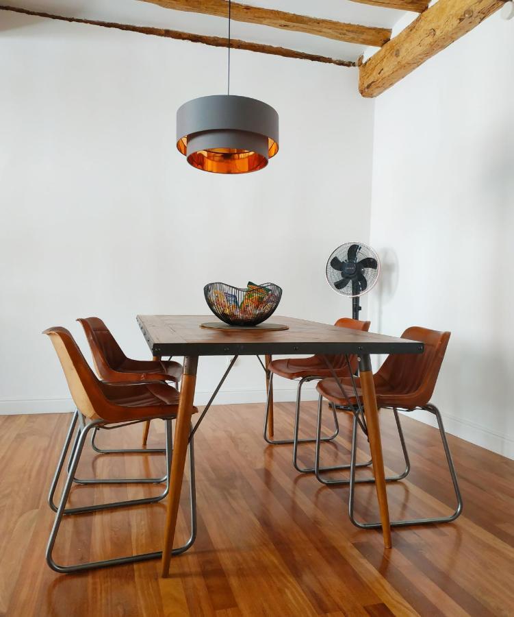 Ferienwohnung Lux Wood Loft With Air Con & Lift Logroño Exterior foto